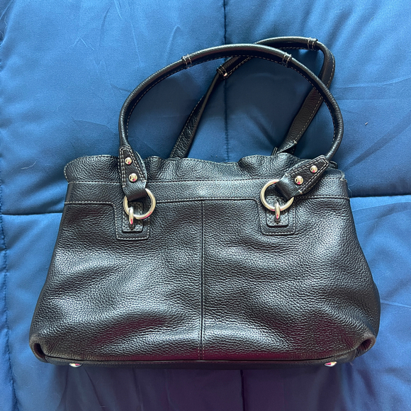 Coach | Black Leather Satchel Bag - Picture 4 of 12